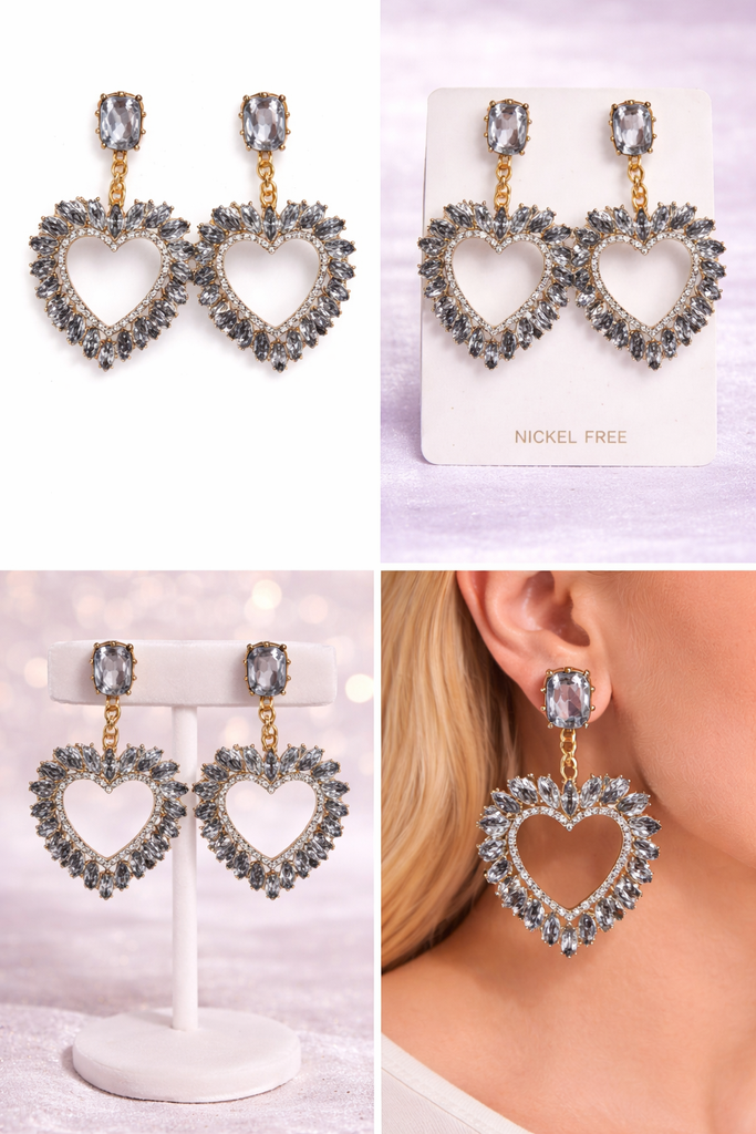 SET DE PANTALLAS PLATA CORAZON