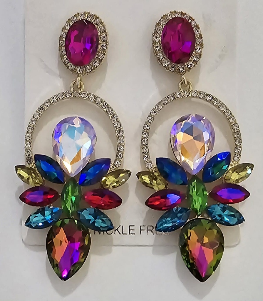 [LP2004] MULTICOLOR EARRING SET