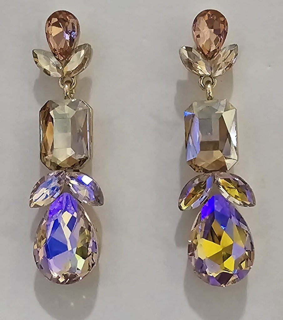 [LP2007] GOLDEN LITHMOND EARRING SET